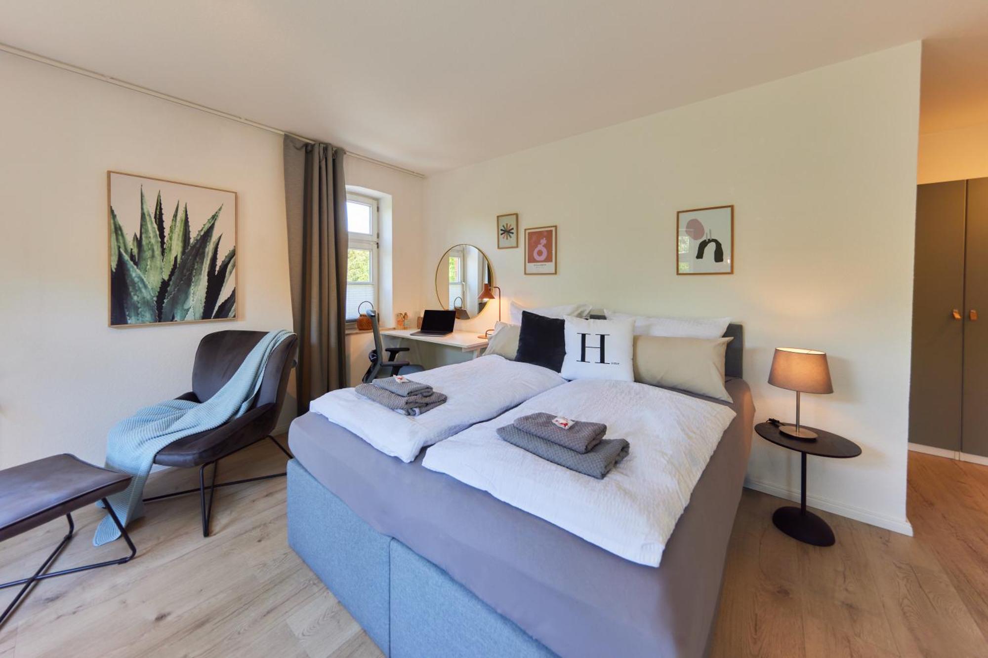 Kvartier2 In Top-Lage, 5 Min Zur Bali-Therme Und Gop, Hdz, Arbeitsplatz, Boxspringbett Bad Oeynhausen Extérieur photo